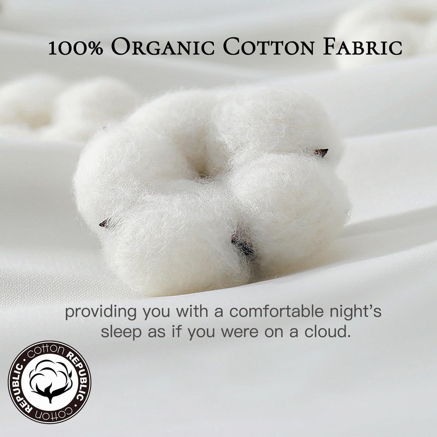 BedTreat Goose Feather Down Comforter , Luxury Hotel Bedding Comforter All Season Duvet Insert, Medium Warmth 100% Cotton Cover with Corner Tabs