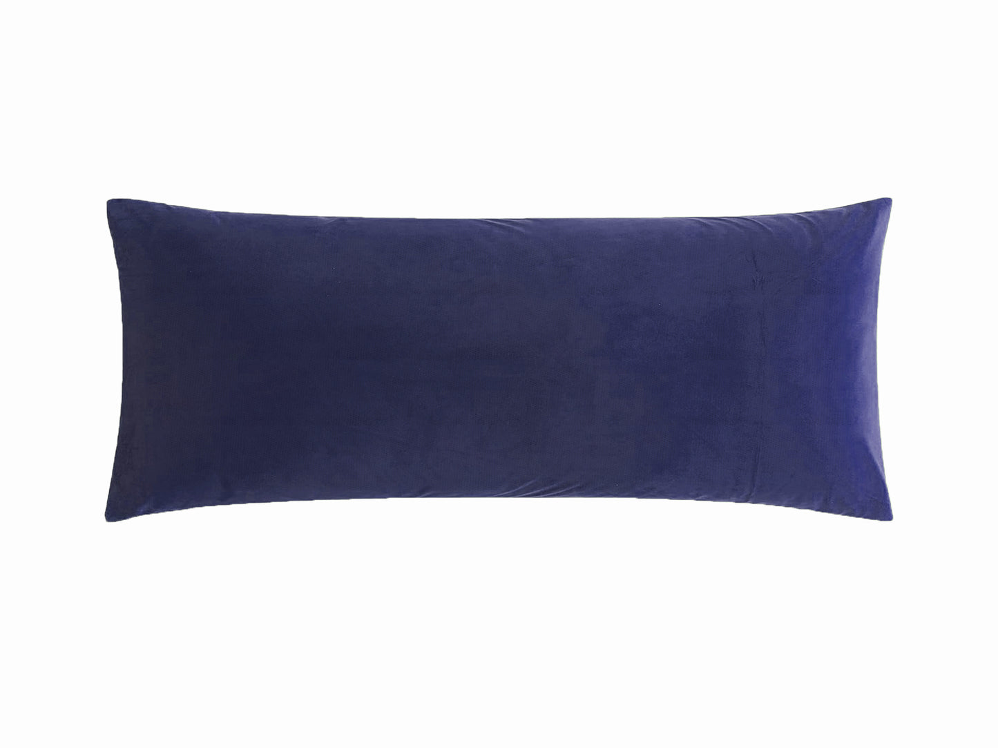 BedTreat Full Body Pillow Insert with Pillowcase for Adults,Long&Fluffy Pillow for Side Sleeper,Soft&Breathable (20X54,Blue)