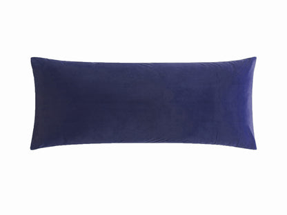 BedTreat Full Body Pillow Insert with Pillowcase for Adults,Long&Fluffy Pillow for Side Sleeper,Soft&Breathable (20X54,Blue)