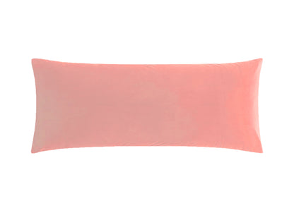 BedTreat Full Body Pillow Insert with Pillowcase for Adults,Long&amp;Fluffy Pillow for Side Sleeper,Soft&amp;Breathable (20X54,Pink)