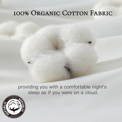 BedTreat Goose Feather Down Comforter , Luxury Hotel Bedding Comforter All Season Duvet Insert, Medium Warmth 100% Cotton Cover with Corner Tabs
