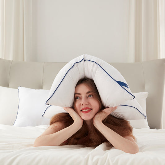 BedTreat Bed Pillows for Sleeping, Super Soft Down Alternative Pillows Standard Size Set of 2, Cooling Hotel Quality Pillows for Back, Stomach or Side Sleepers
