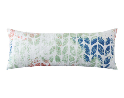 BedTreat Body Pillow with patterned pillowcase, Fluffy Body Pillow for Adults, Removable cover, Sangay , Multicolor (20"x54")